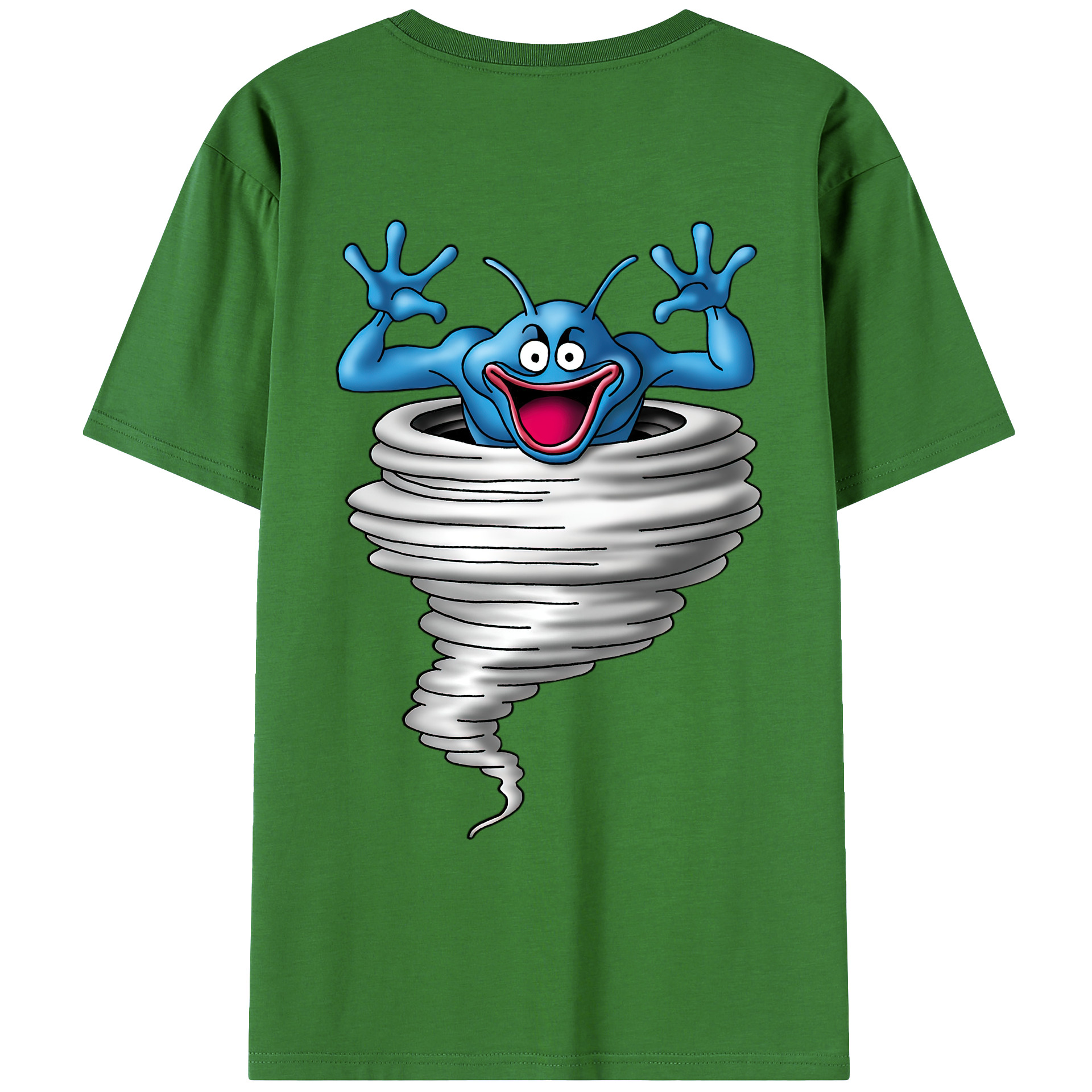 （画像用） ドラゴンクエスト Doragon Kuesuto Dragon Quest レディース半袖Tシャツ(バックプリント)